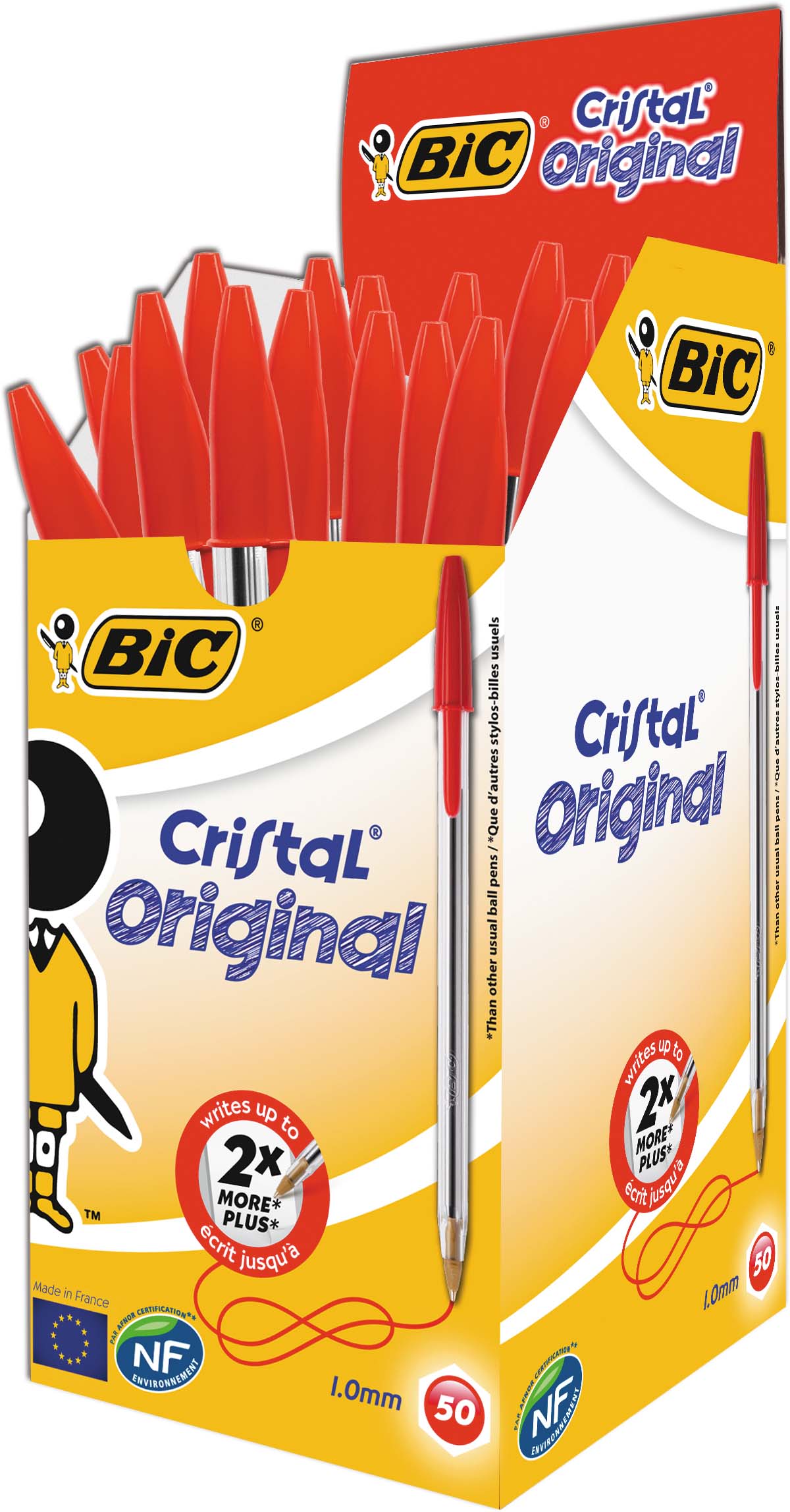 BIC Cristal Pen Rot