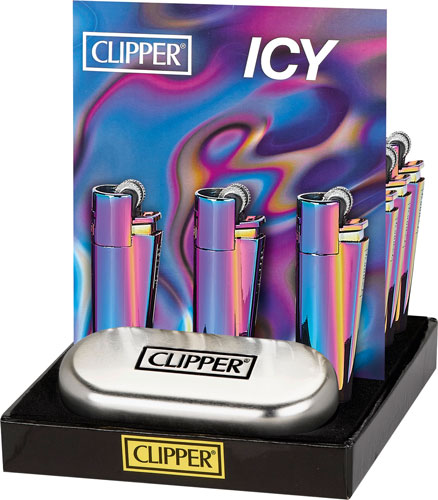 Clipper Feuerzeug "Icy"