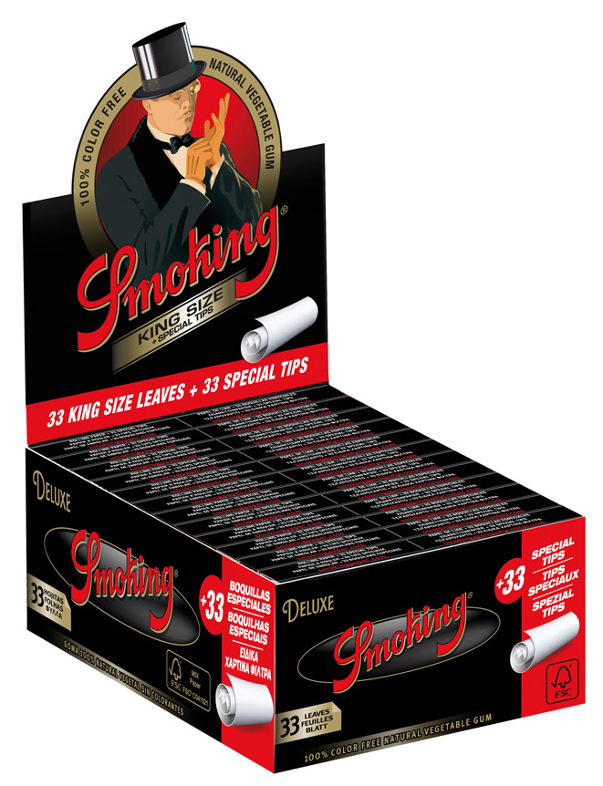 Smoking Deluxe King Size + Tips