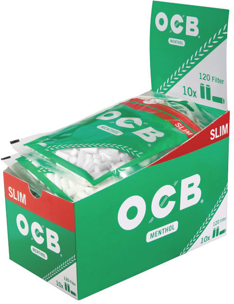 OCB Slim Filter Menthol
