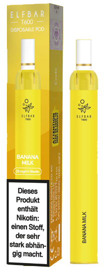Elfbar T600 "Banana Milk"