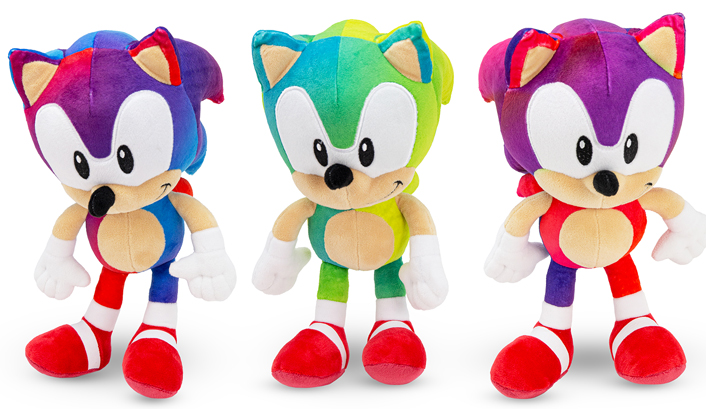 Sonic the Hedgehog "Rainbow" 28 cm