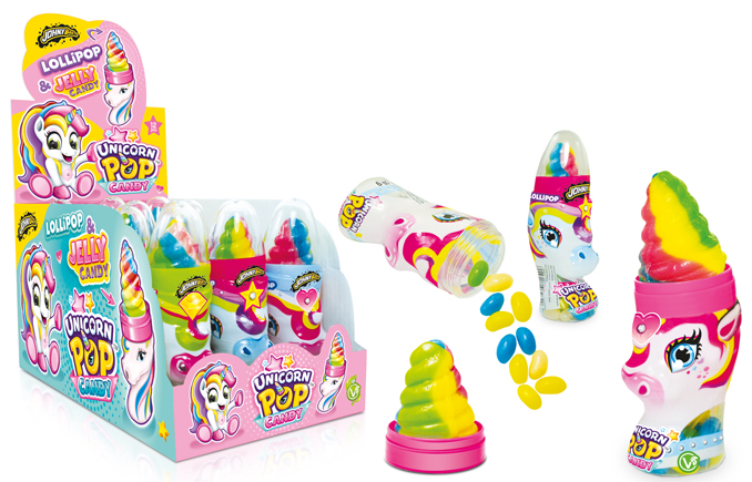 Johny Bee Unicorn Pop & Candy
