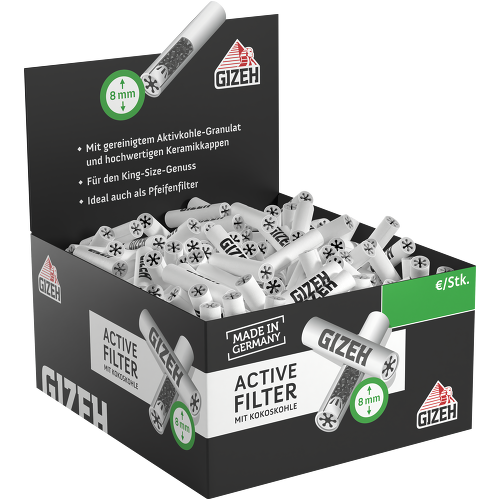 Gizeh Black Active Filter Greifbox