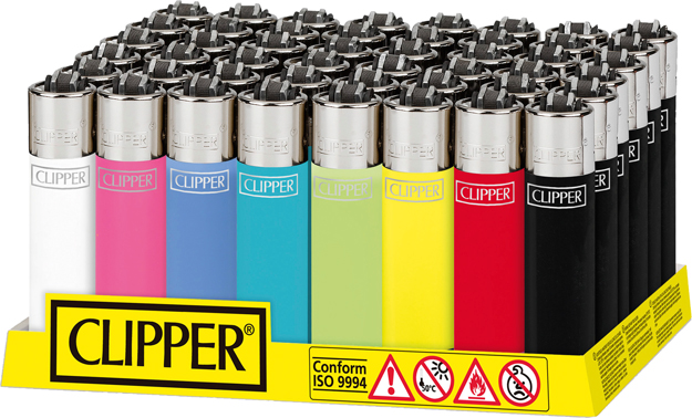 Clipper Feuerzeug "Solid Branded"