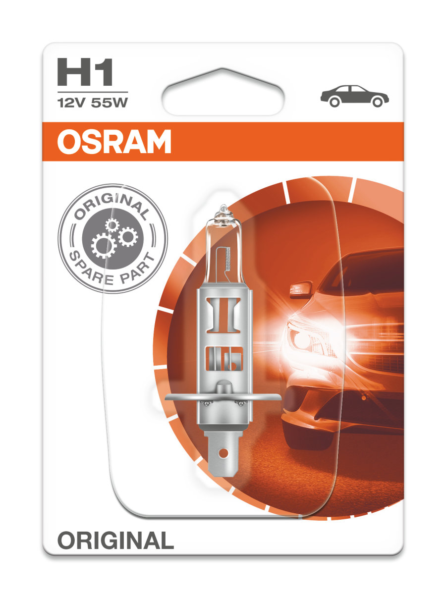 Osram PKW Original H1, 12V 55W