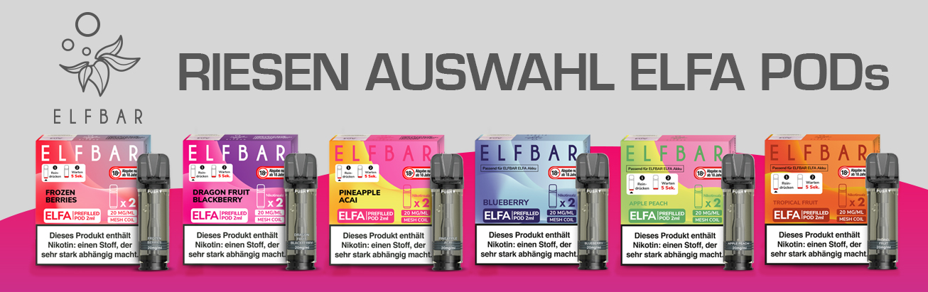 e-zigaretten,  vaping, Pod, Nikotin, Geschmack