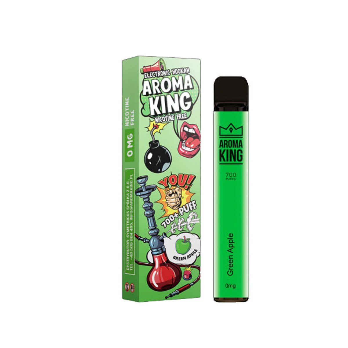 Aroma King 700 "Green Apple" mit Nikotin