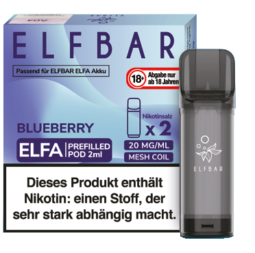 Elfbar Elfa POD 2er Pack "Blueberry"