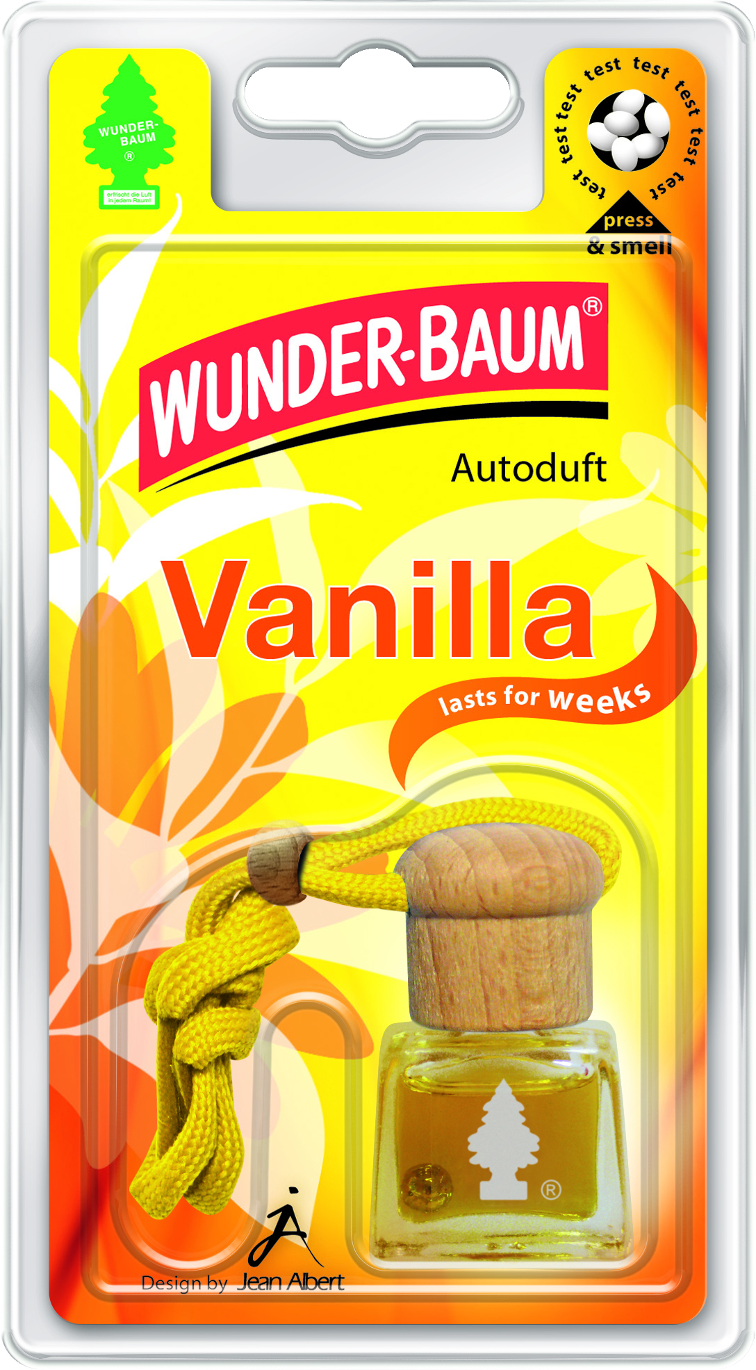 Wunderbaum Auto-Duftflakon Vanilla